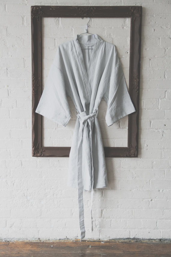 Linen Robe - Gifts for the Spa Lover